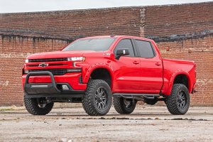 Chevrolet Silverado 1500 Bull Bar - Front - Rough Country - LED - Black - '19-'22